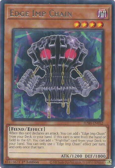 Edge Imp Chain JUSH-EN012 card from Justice Hunters