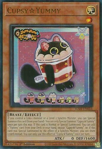 CupsyYummy JUSH-EN016 card from Justice Hunters
