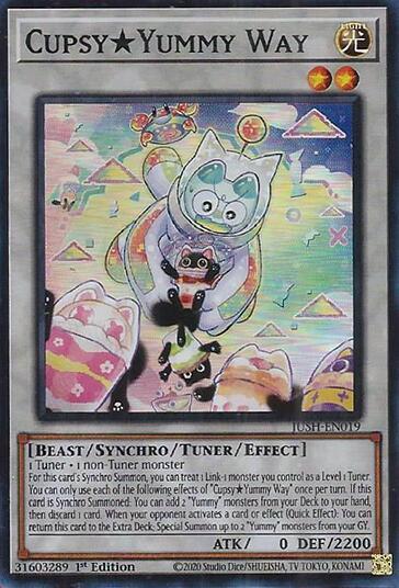 CupsyYummy Way (Super Rare) JUSH-EN019 card from Justice Hunters