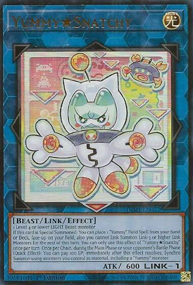 YummySnatchy JUSH-EN022 card from Justice Hunters