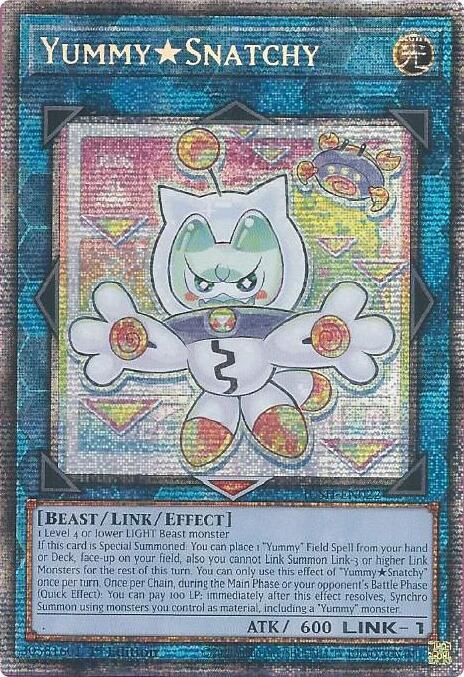 YummySnatchy (Starlight Rare) JUSH-EN022 card from Justice Hunters