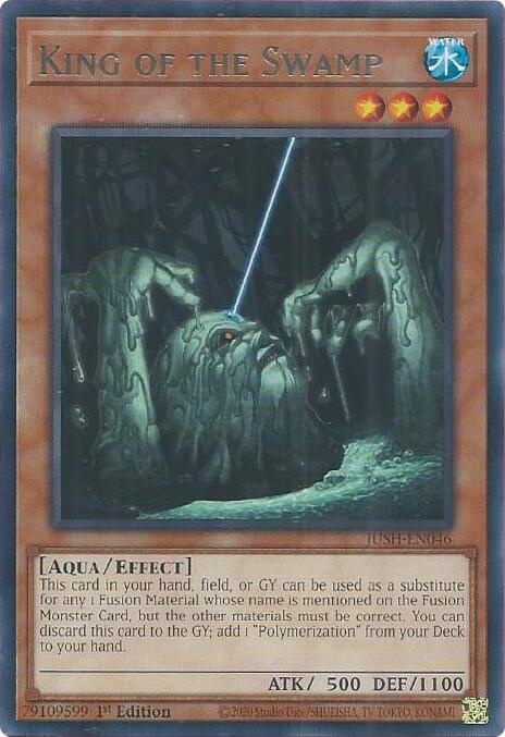 King of the Swamp JUSH-EN046 card from Justice Hunters