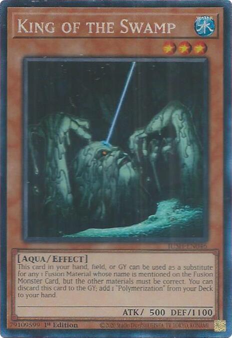 King of the Swamp (CR) JUSH-EN046 card from Justice Hunters