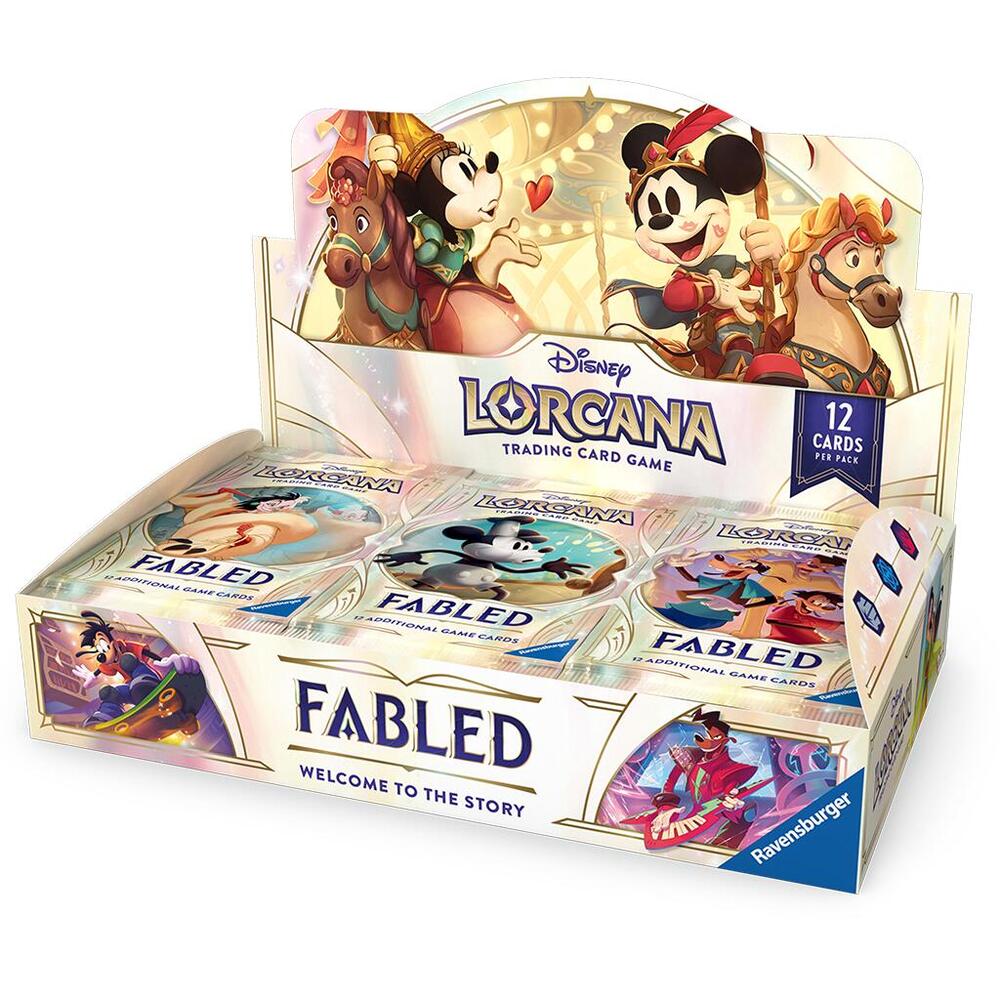 Disney Lorcana: Fabled Booster Box card from Fabled