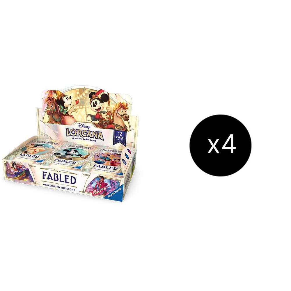Disney Lorcana: Fabled Booster Box Case card from Fabled
