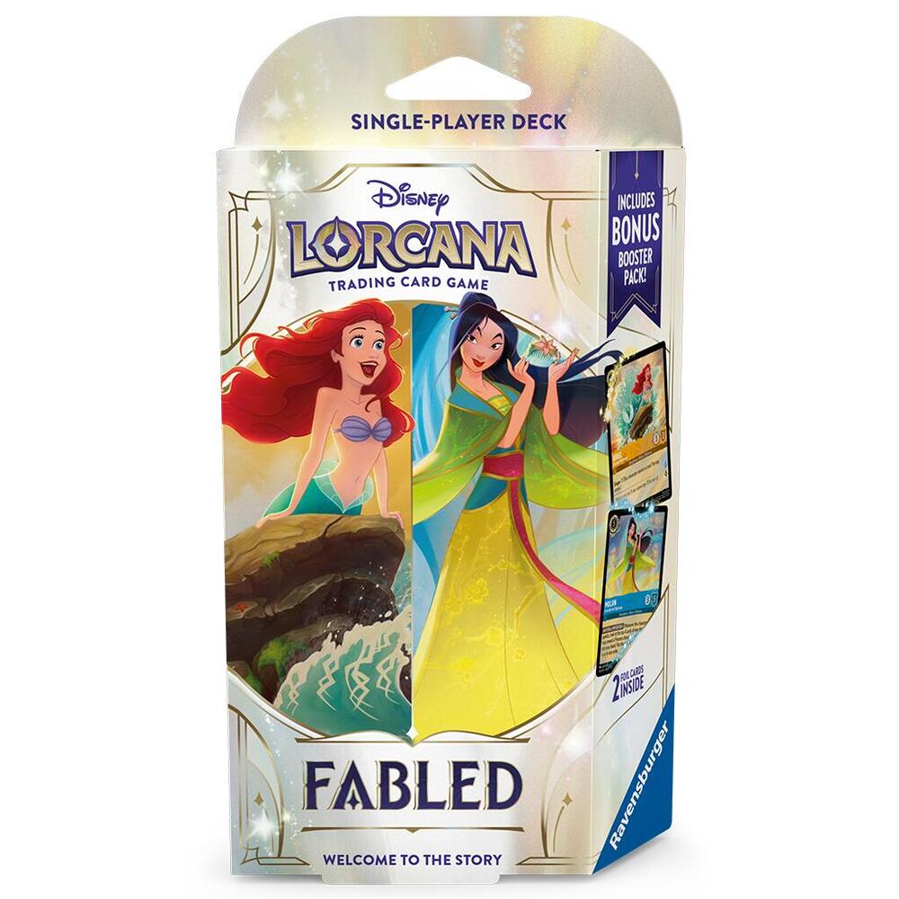 Disney Lorcana: Fabled Starter Deck (Amber & Sapphire) card from Fabled