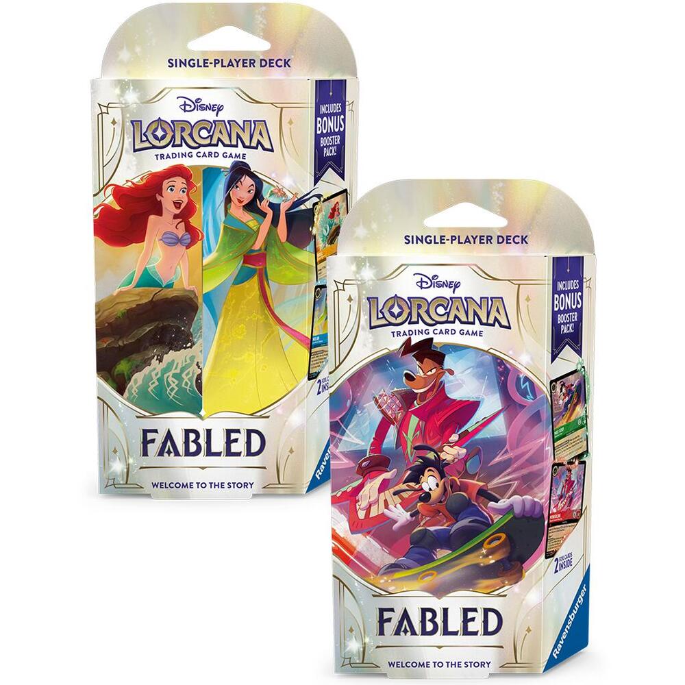 Disney Lorcana: Fabled Starter Deck [Set of 2] card from Fabled