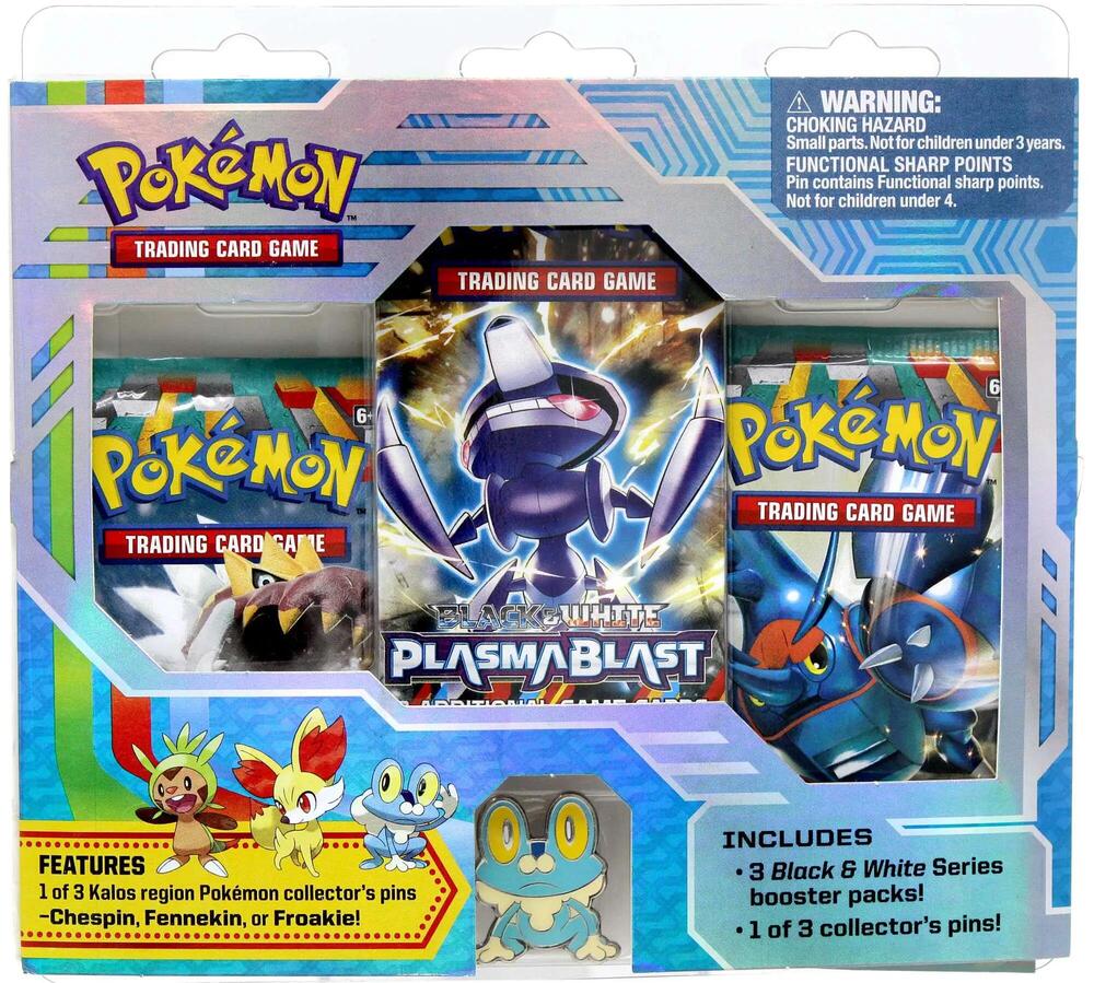 Collector's Pin Three Pack Blisters (Froakie) sealed product from XY Base Set