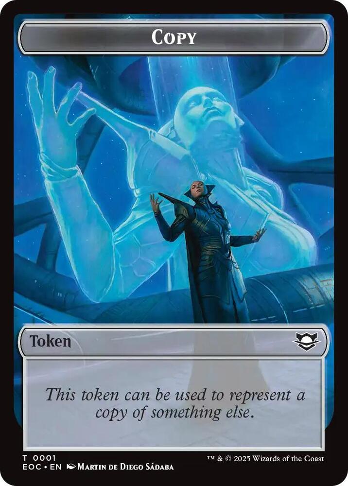 Copy // Pest Double-Sided Token 1 // 9 card from Commander: Edge of Eternities