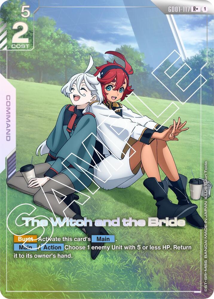 The Witch and the Bride (R+) GD01-117 card from Newtype Rising