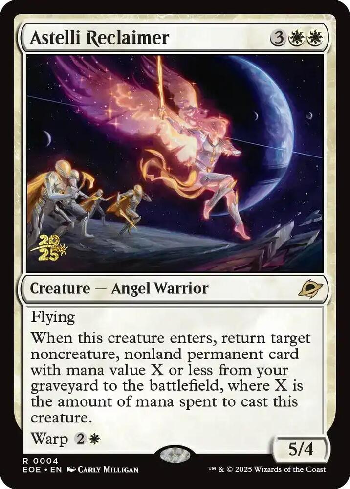 Astelli Reclaimer 4 card from Prerelease Cards