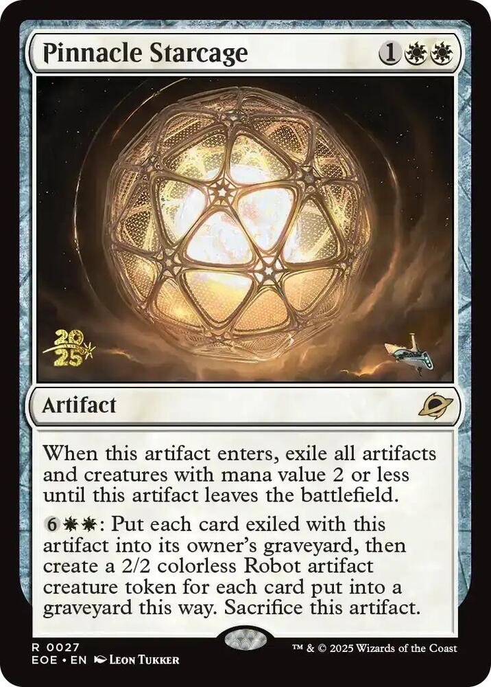 Pinnacle Starcage 27 card from Prerelease Cards