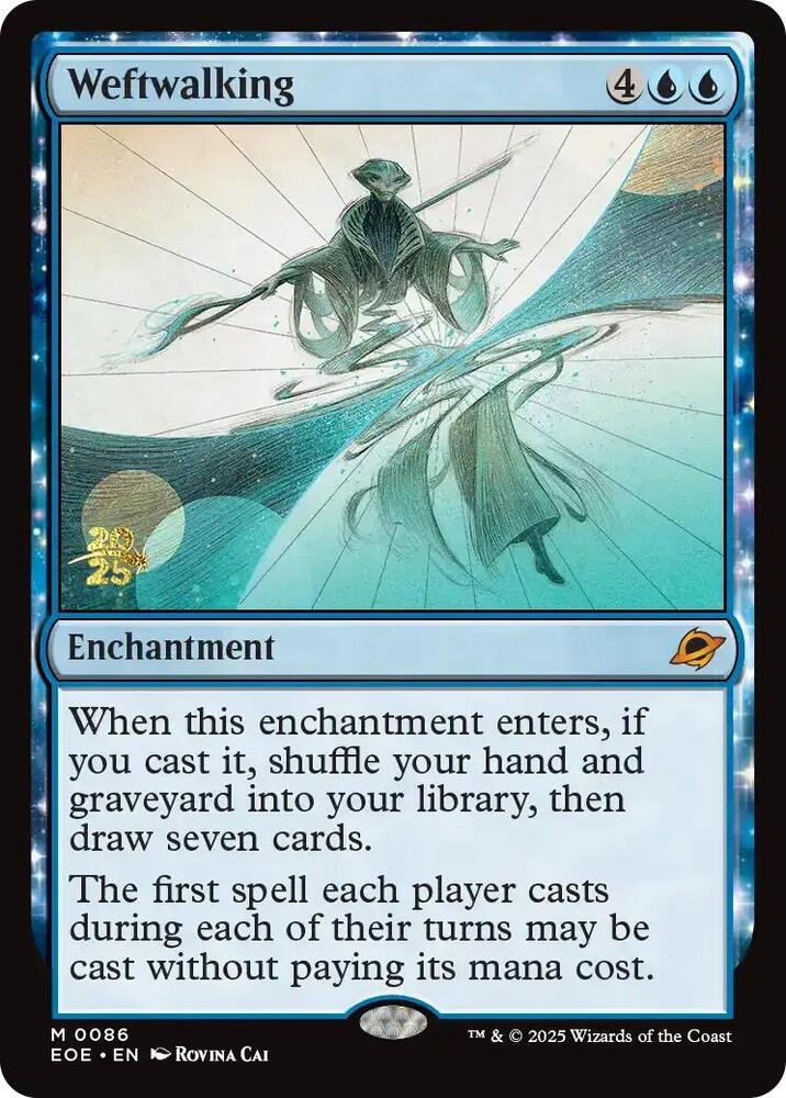 Weftwalking 86 card from Prerelease Cards