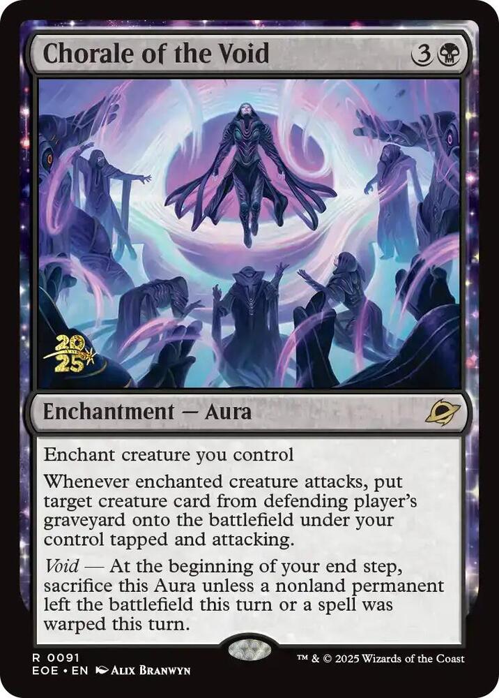 Chorale of the Void 91 card from Prerelease Cards