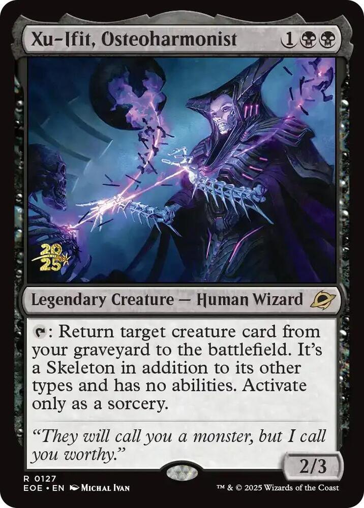 Xu-Ifit, Osteoharmonist 127 card from Prerelease Cards