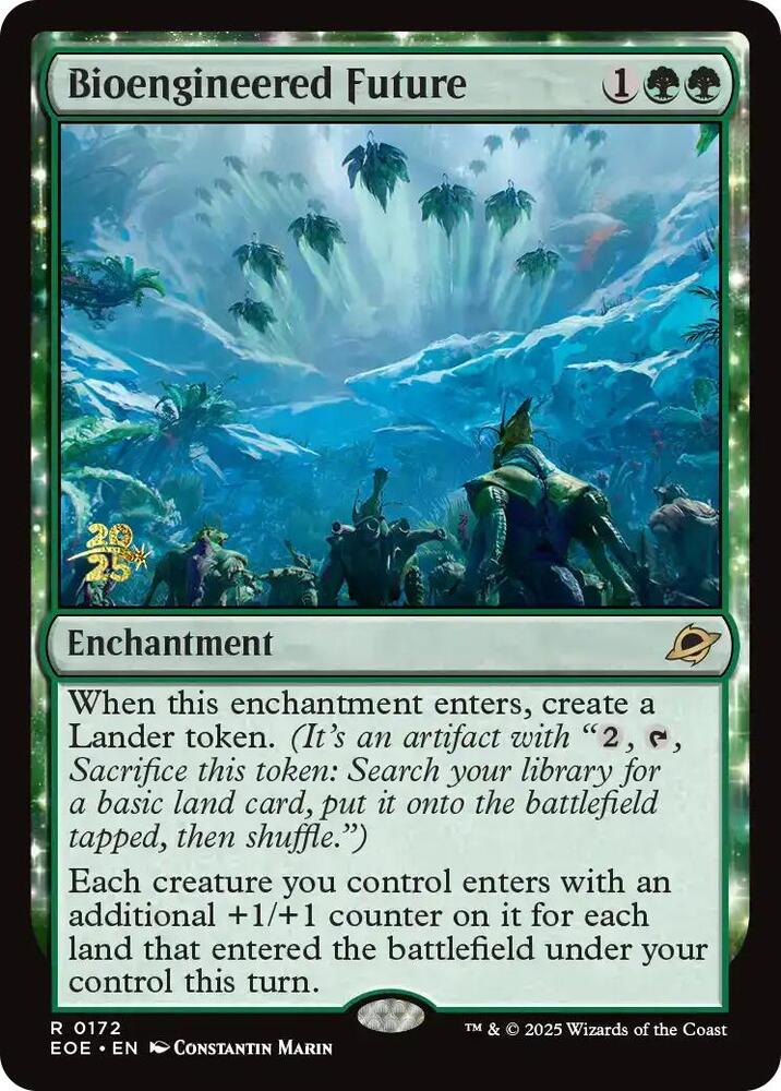 Bioengineered Future 172 card from Prerelease Cards
