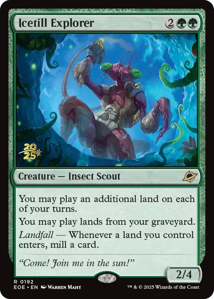 Icetill Explorer 192 card from Prerelease Cards