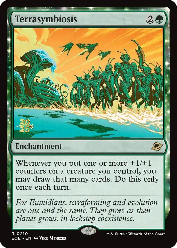 Terrasymbiosis 210 card from Prerelease Cards