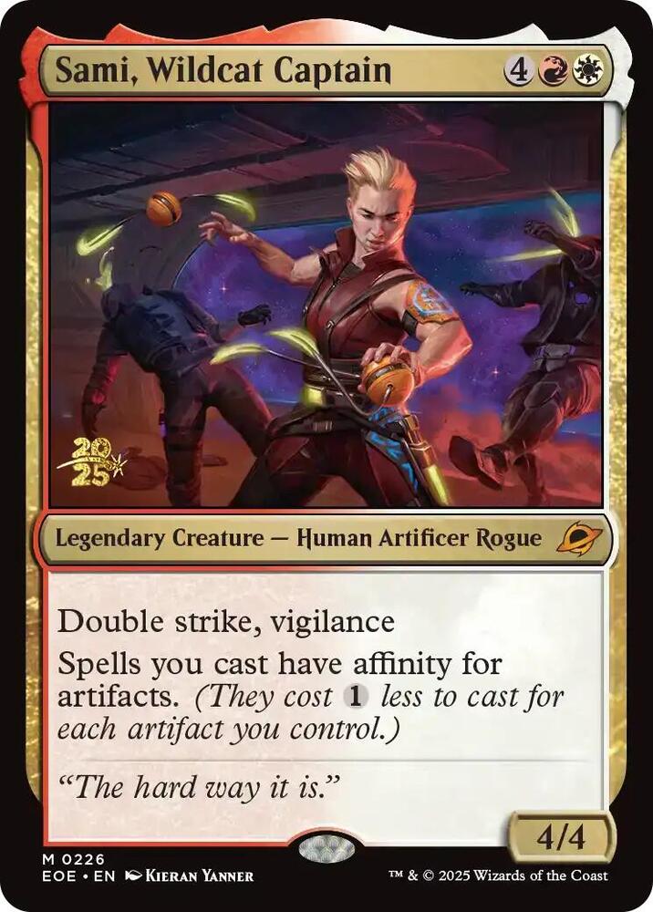 Sami, Wildcat Captain 226 card from Prerelease Cards