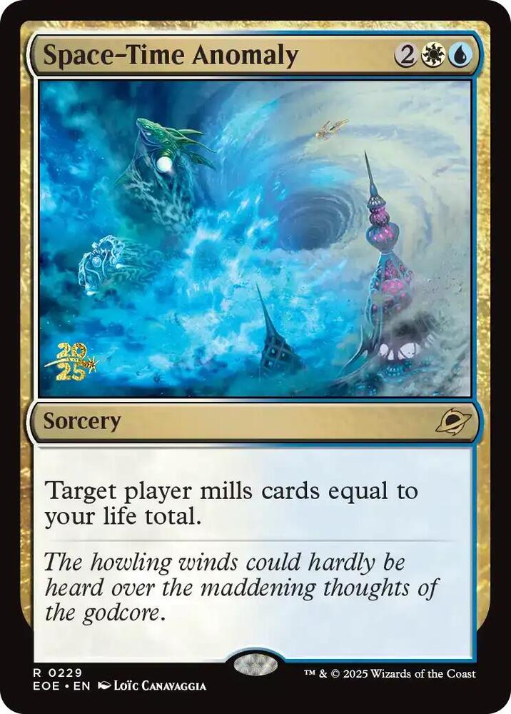 Space-Time Anomaly 229 card from Prerelease Cards
