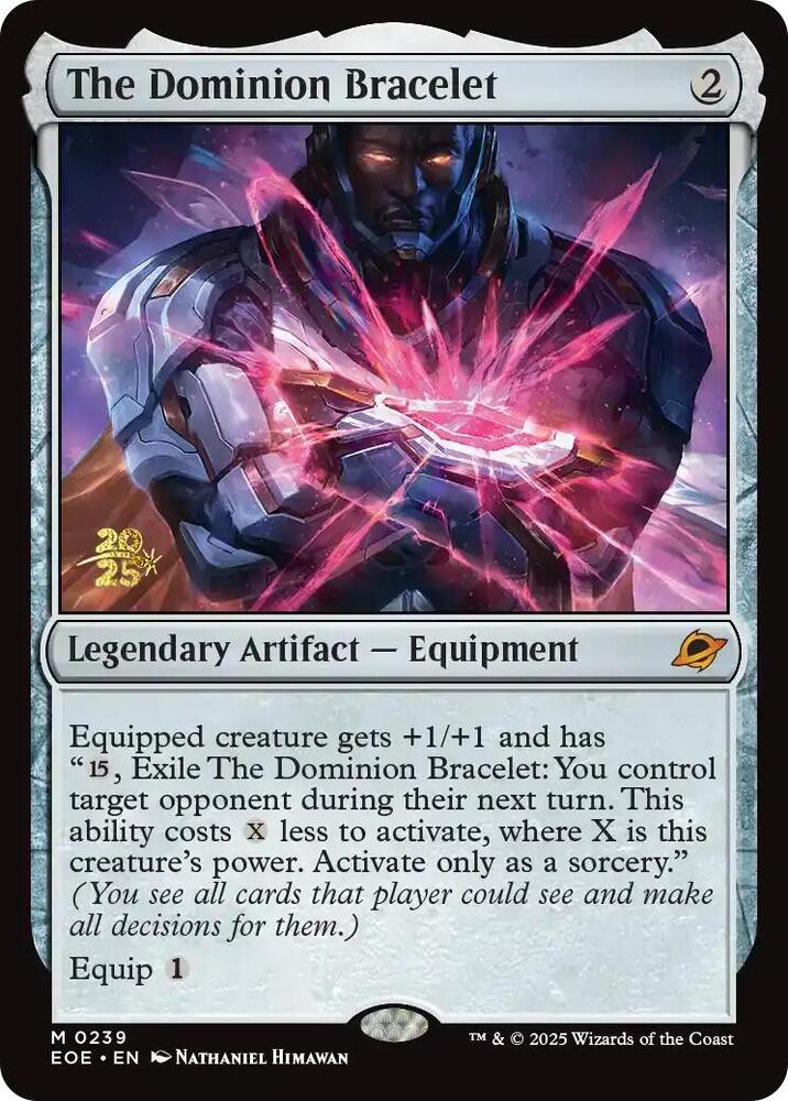 The Dominion Bracelet 239 card from Prerelease Cards