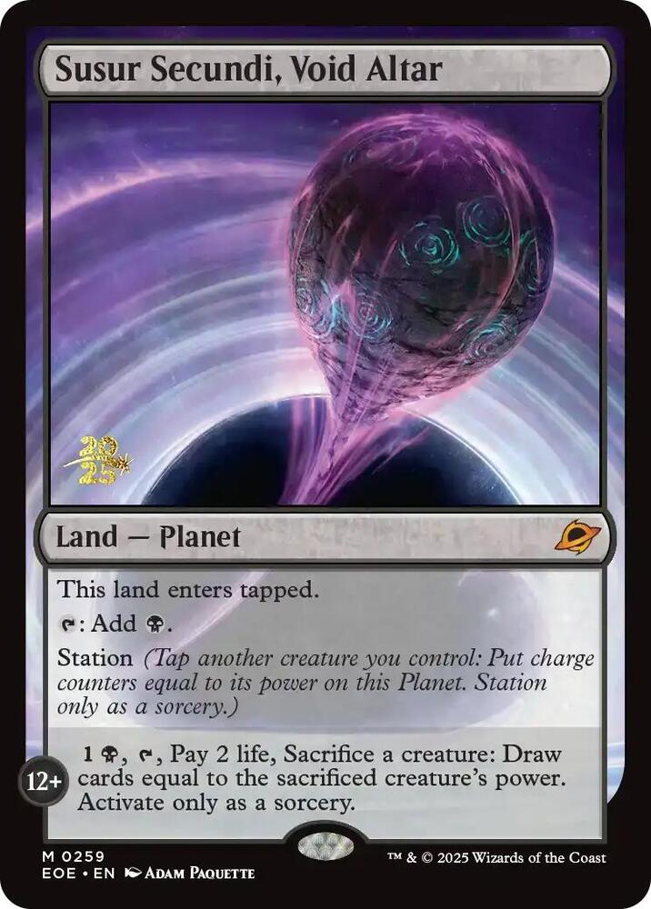 Susur Secundi, Void Altar 259 card from Prerelease Cards