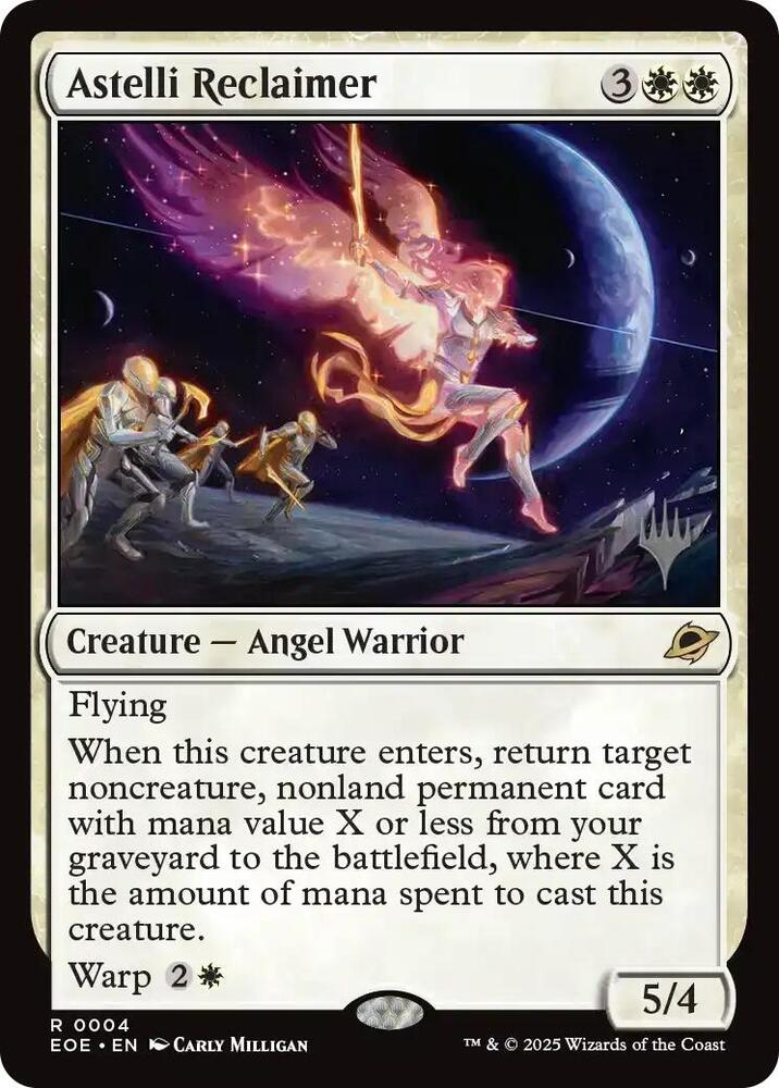 Astelli Reclaimer 4 card from Promo Pack: Edge of Eternities