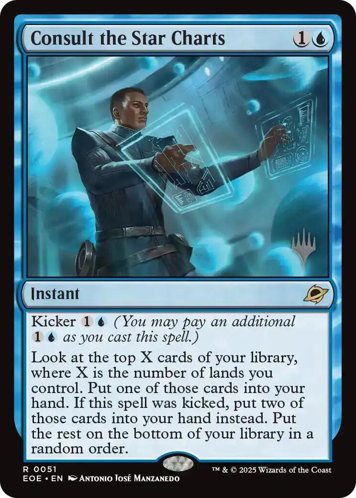 Consult the Star Charts 51 card from Promo Pack: Edge of Eternities