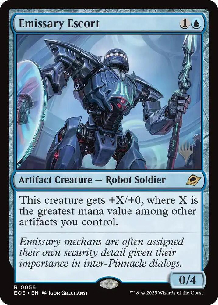 Emissary Escort 56 card from Promo Pack: Edge of Eternities