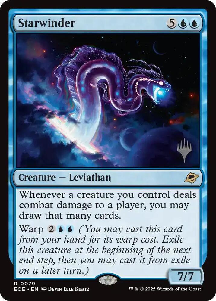 Starwinder 79 card from Promo Pack: Edge of Eternities