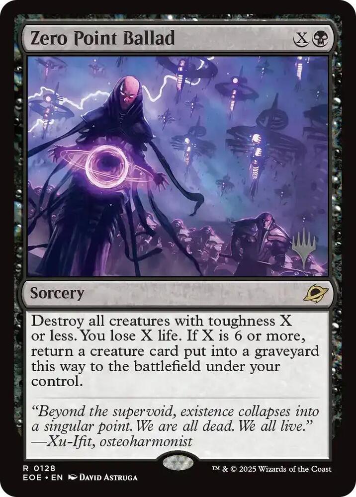 Zero Point Ballad 128 card from Promo Pack: Edge of Eternities