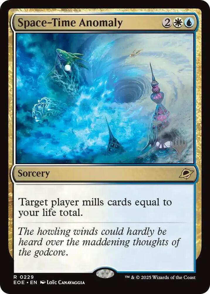 Space-Time Anomaly 229 card from Promo Pack: Edge of Eternities