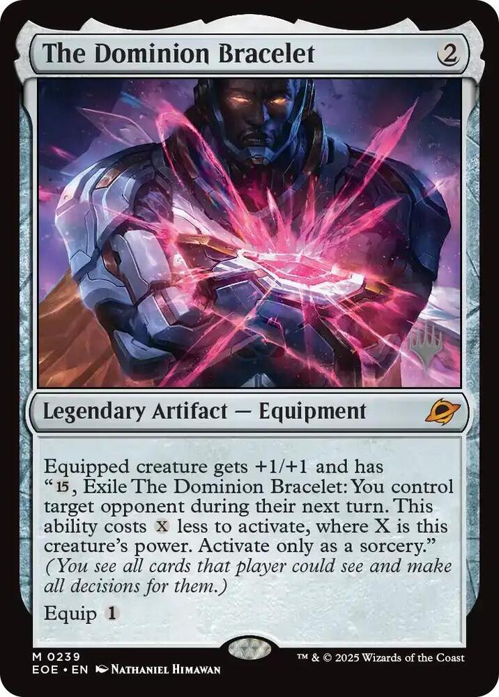 The Dominion Bracelet 239 card from Promo Pack: Edge of Eternities