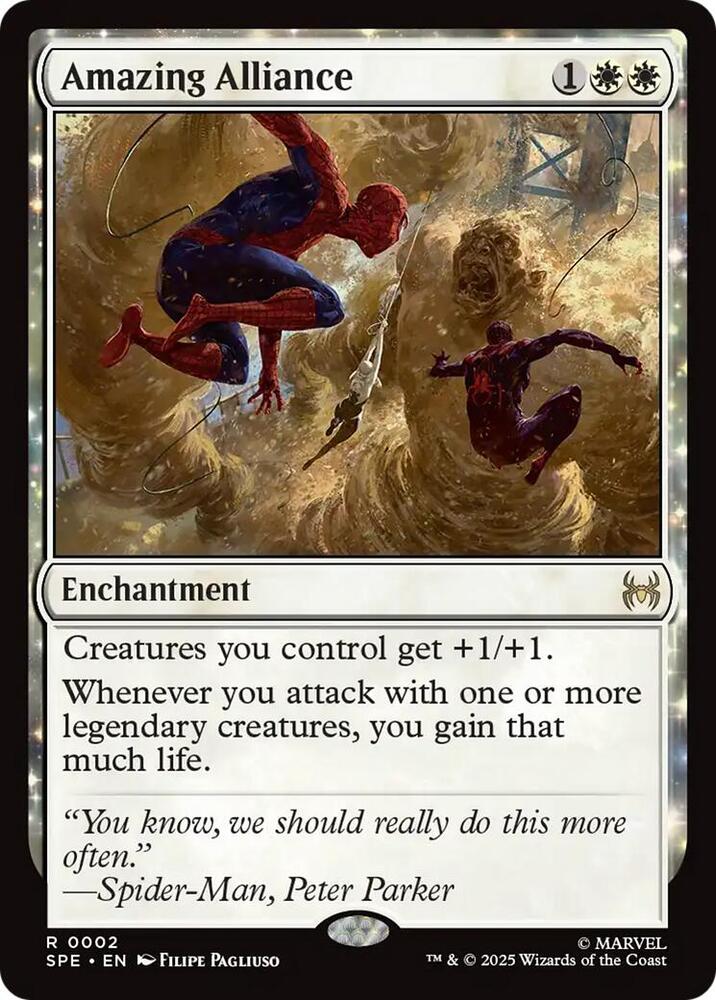Amazing Alliance 2 card from Marvel's Spider-Man: Eternal-Legal