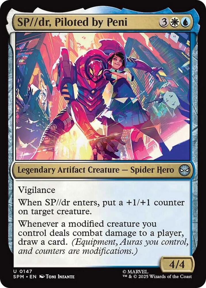 SP//dr, Piloted by Peni 147 card from Marvel's Spider-Man