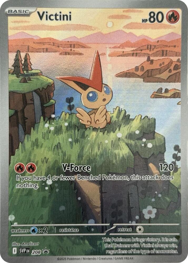 Victini 208 card from SV: Scarlet & Violet Promo Cards