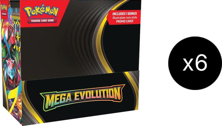 Mega Evolution Enhanced Booster Case sealed product from ME01: Mega Evolution