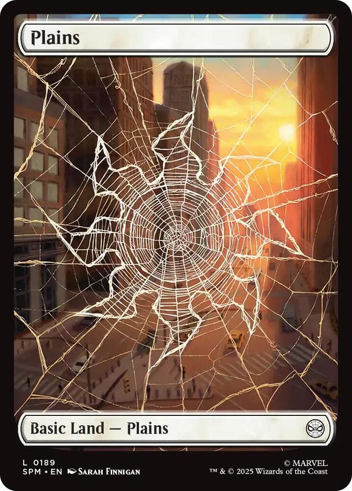 Plains 189 card from Marvel's Spider-Man