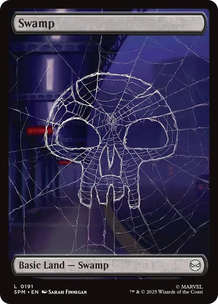 Swamp 191 card from Marvel's Spider-Man