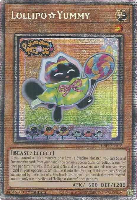 LollipoYummy (Starlight Rare) JUSH-EN018 card from Justice Hunters