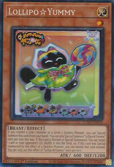 LollipoYummy (CR) JUSH-EN018 card from Justice Hunters