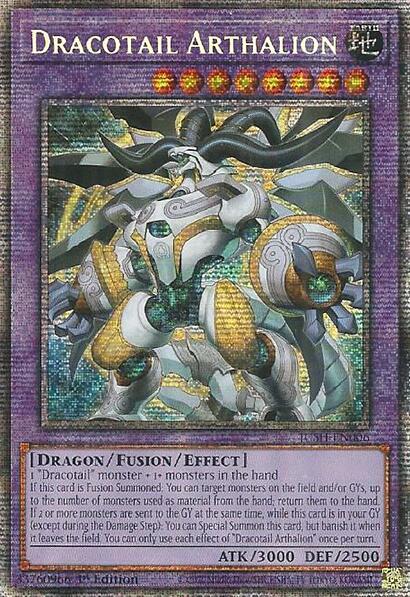 Dracotail Arthalion (Starlight Rare) JUSH-EN006 card from Justice Hunters