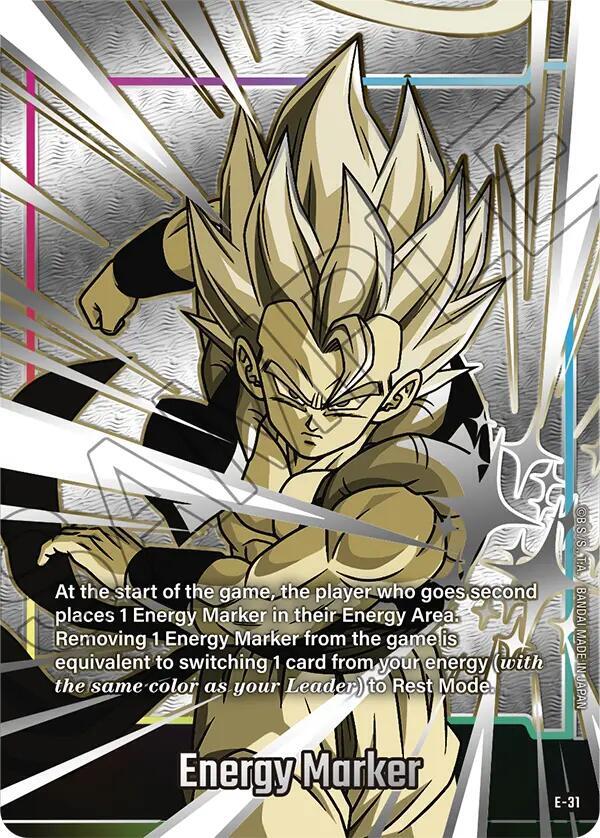 Energy Marker E-31 card from Fusion World Energy Markers