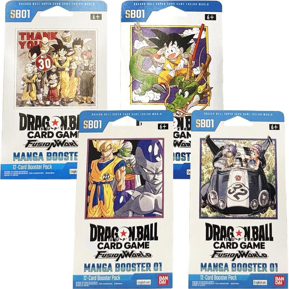 Manga Booster 01 Sleeved Booster Packs [Set of 4] card from Manga Booster 01
