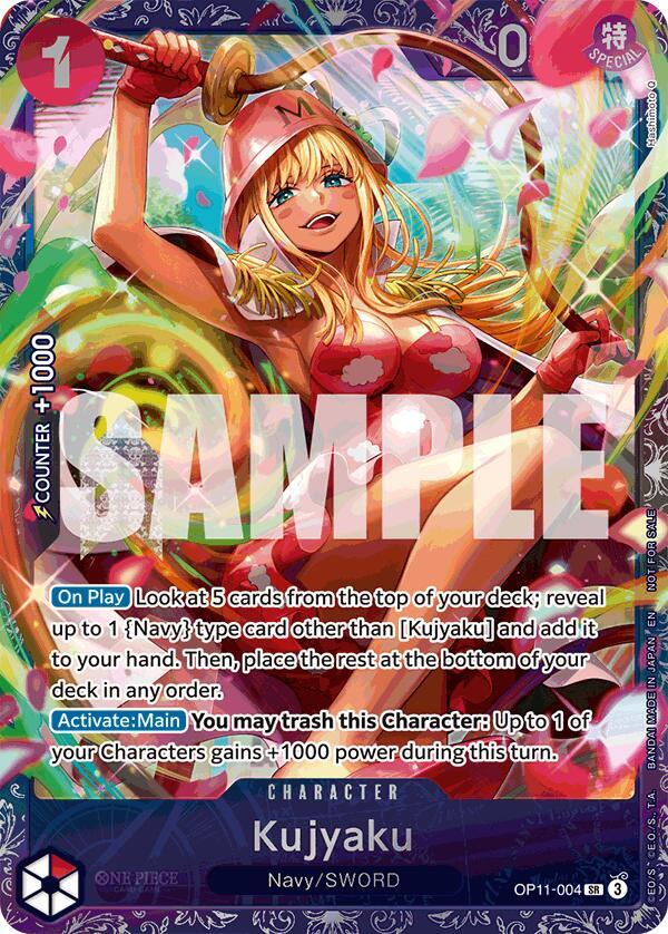 Kujyaku (Treasure Cup August 2025) OP11-004 card from One Piece Promotion Cards