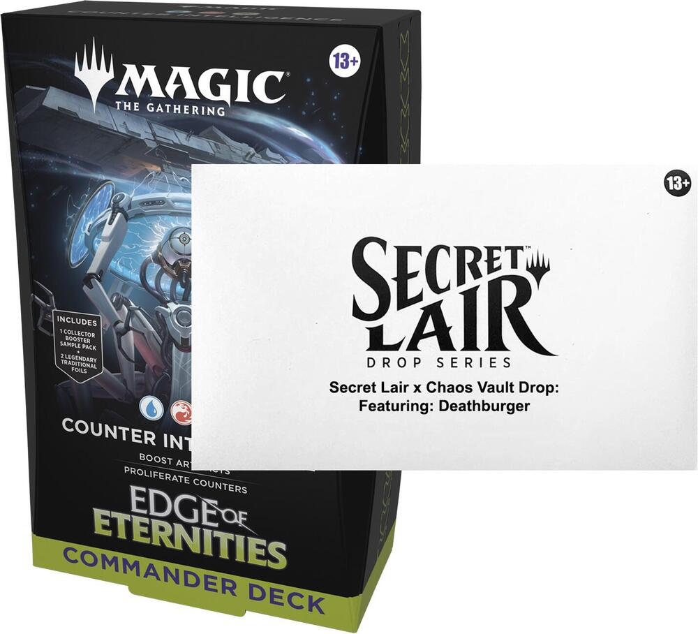 Secret Lair x Chaos Vault Drop: Commander Reinforcements Counter Intelligence Bundle sealed product from Secret Lair Drop Series