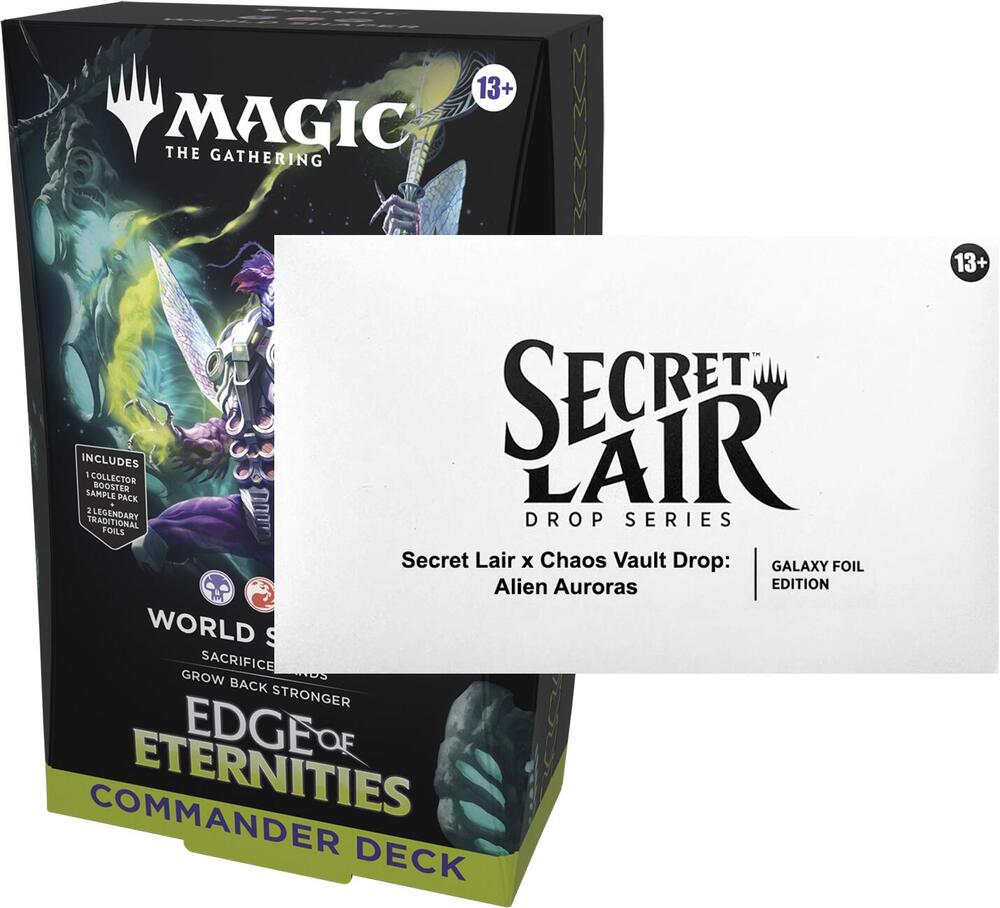 Secret Lair x Chaos Vault Drop: Commander Reinforcements World Shaper Bundle (Galaxy Foil) card from Secret Lair Drop Series