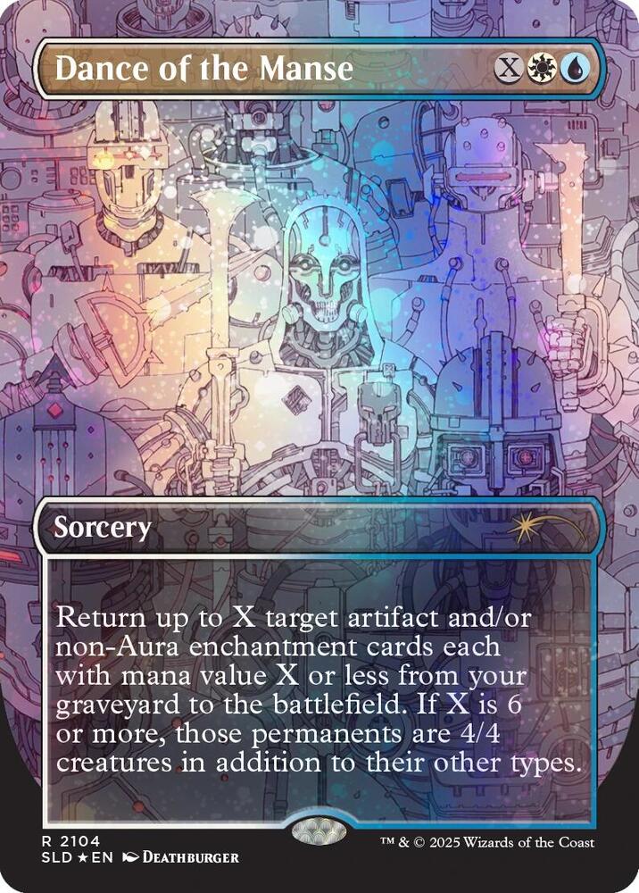Dance of the Manse (Galaxy Foil) 2104 card from Secret Lair Drop Series