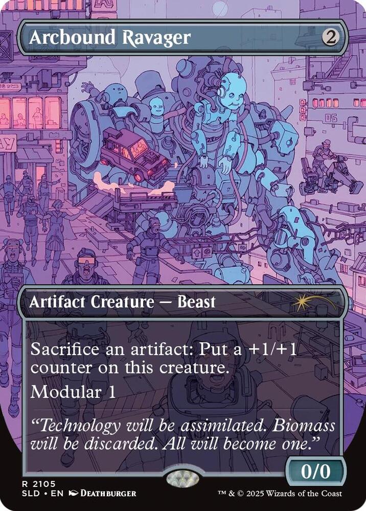 Arcbound Ravager 2105 card from Secret Lair Drop Series