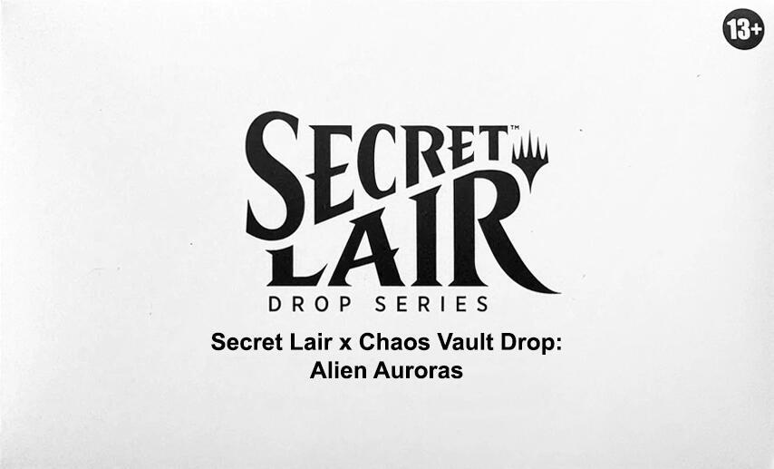 Secret Lair x Chaos Vault Drop: Alien Auroras card from Secret Lair Drop Series
